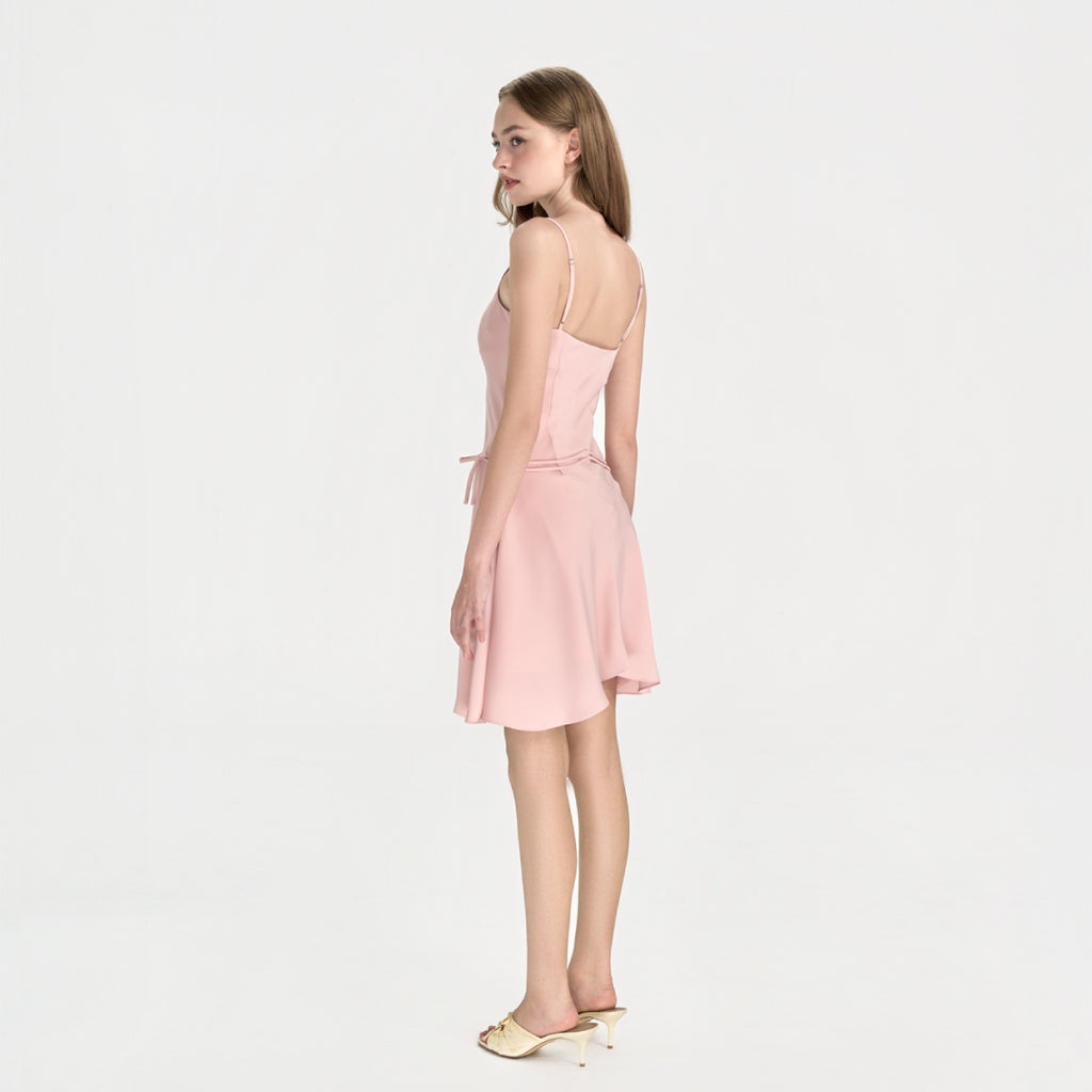FAIRY – Đầm lụa cổ đổ